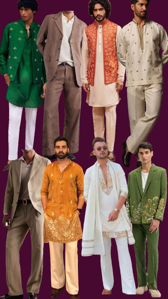 Indo-western cocktail outfit inspiration for men